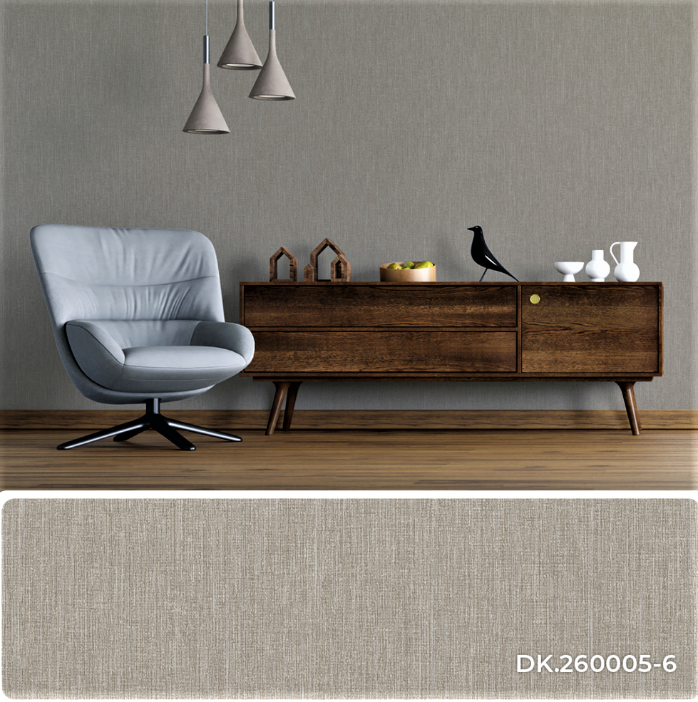 HIM 260005-6 fabric structure wallpaper - 16.5 m2 per roll - 16 colors